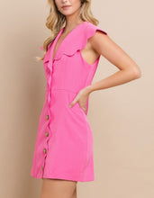 Load image into Gallery viewer, Petal Pink Scalloped Dress