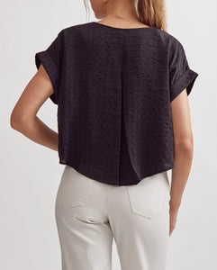 Isabella Textured Top