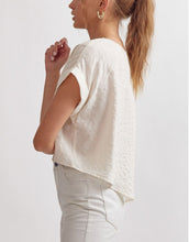 Load image into Gallery viewer, Isabella Textured Top (Cream)