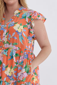 Daylight Floral Dress Plus