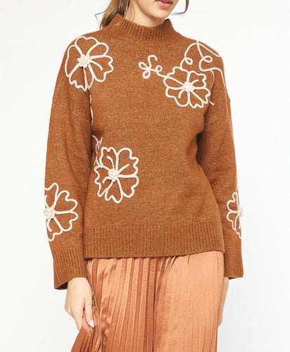 Ginger Bouquet Sweater