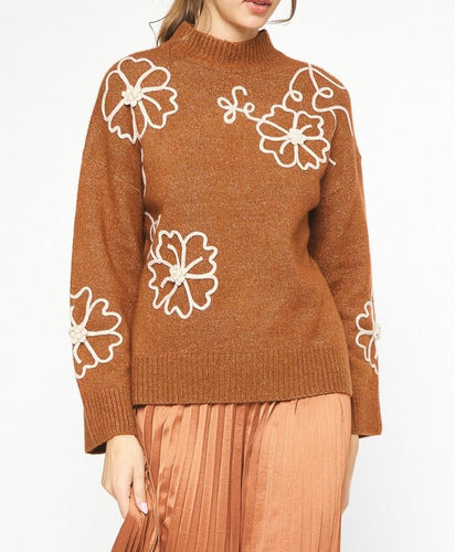 Ginger Bouquet Sweater Plus