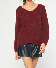 Load image into Gallery viewer, Cranberry Red Sweater