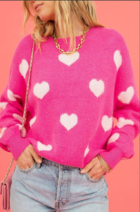 Fuzzy Love Sweater