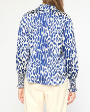 Load image into Gallery viewer, Midnight Animal Print Blouse