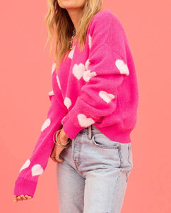 Fuzzy Love Sweater