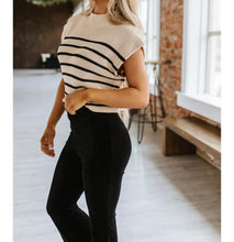 Load image into Gallery viewer, Nix Striped Mock Neck Sweater