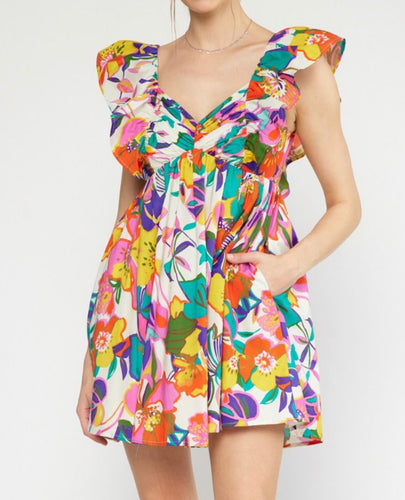 Tropical Getaway Dress