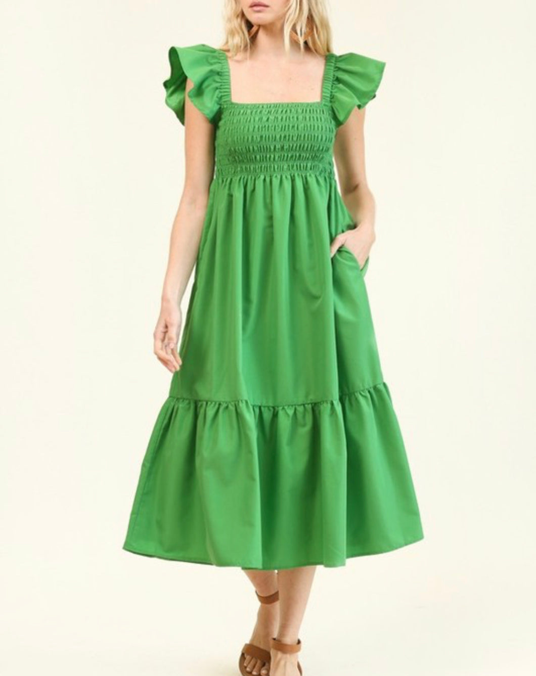 Grass Is Always Greener Dress