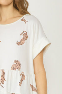 Betty Cheetah Top