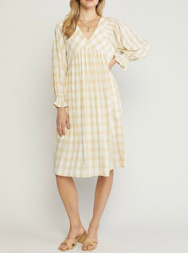 Chantilly Plaid Dress