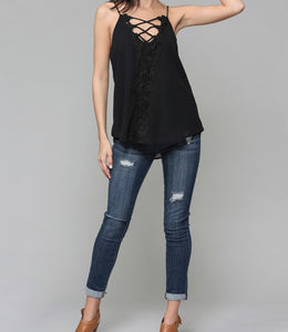 Laced Up Tank