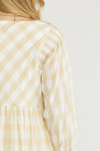 Chantilly Plaid Dress