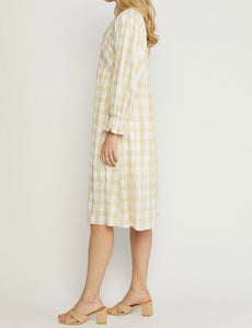 Chantilly Plaid Dress