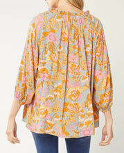 Load image into Gallery viewer, Annette Retro Floral Top