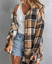 Load image into Gallery viewer, Toasted Plaid Shacket