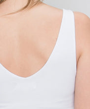 Load image into Gallery viewer, Solid Cropped Tank (White)