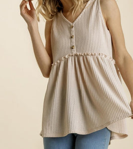 Cream of the Crop Babydoll Top