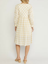 Load image into Gallery viewer, Chantilly Plaid Dress