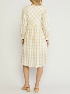 Chantilly Plaid Dress