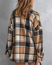 Load image into Gallery viewer, Toasted Plaid Shacket