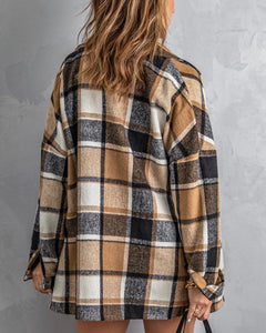 Toasted Plaid Shacket