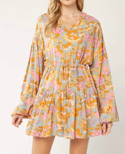 Load image into Gallery viewer, Annette Retro Floral Dress